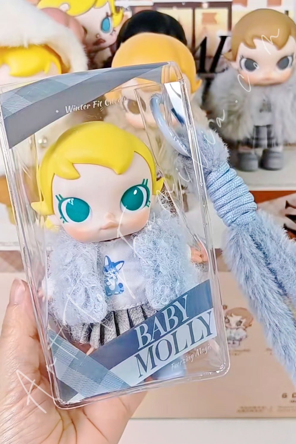 Baby Molly Winter Fit Check Series Vinyl Plush Pendant