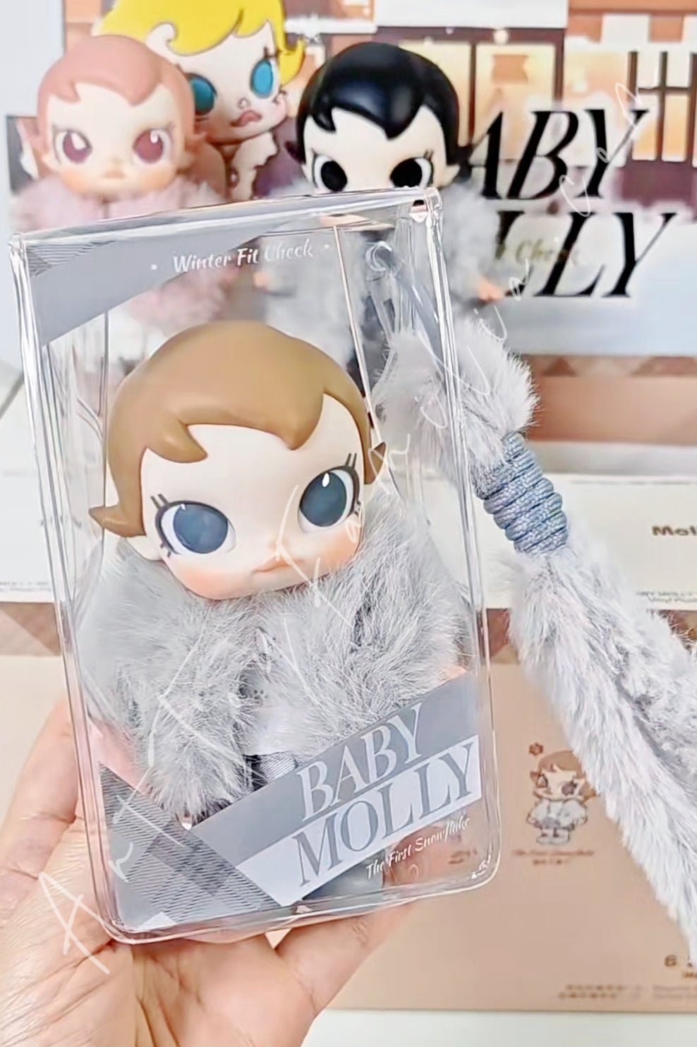 Baby Molly Winter Fit Check Series Vinyl Plush Pendant