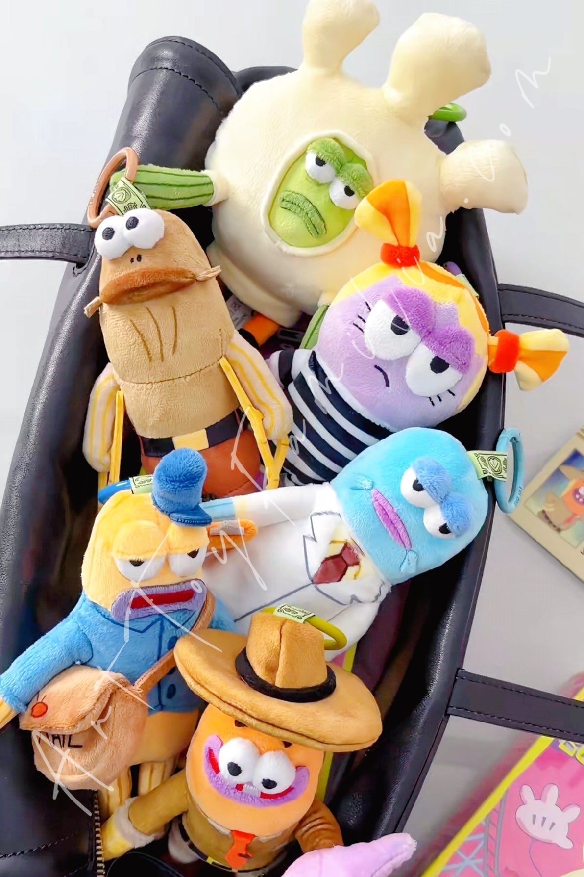 Residents of Bikini Bottom-Whimsical Plush Part 2