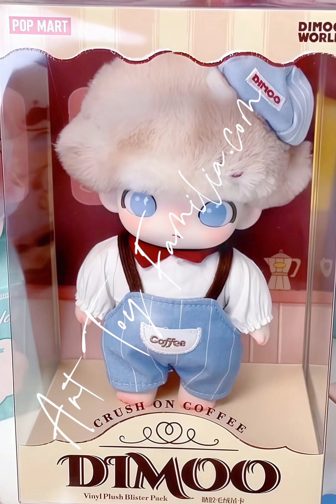Dimoo Crush On Coffee Series Vinyl Plush Blister Pack