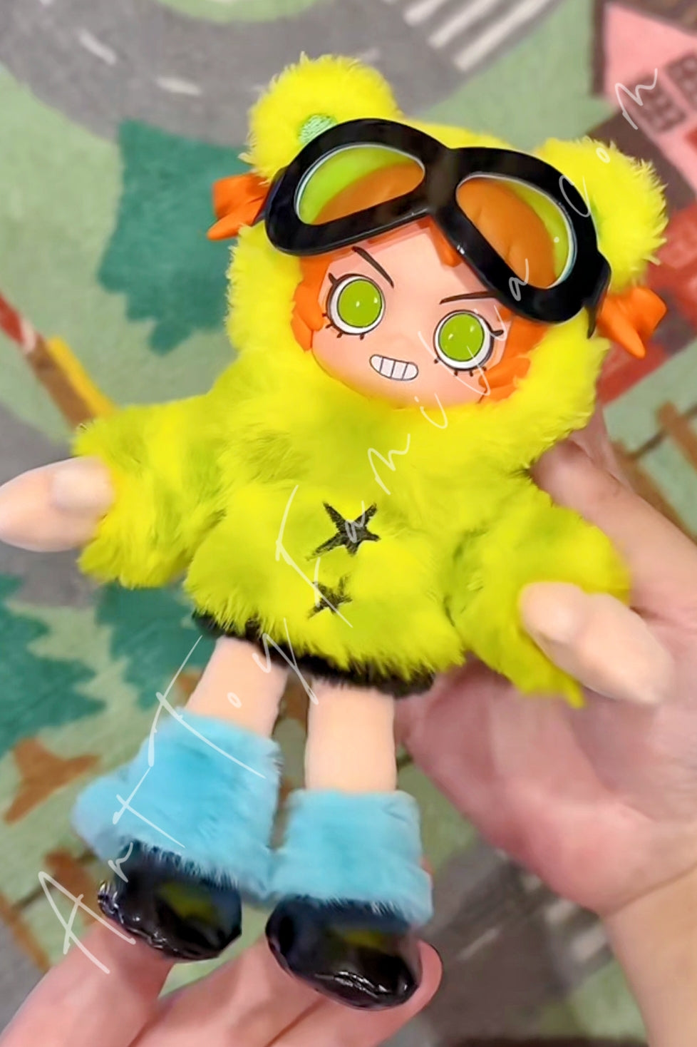 Peach Riot Fruit Punch Series Plush Doll Pendant