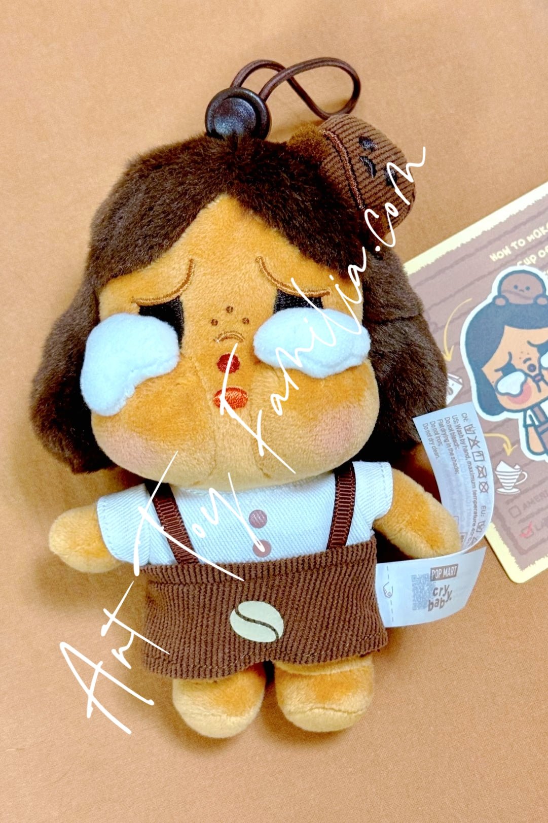 Pop Bean Coffee Factory Series Plush Pendant