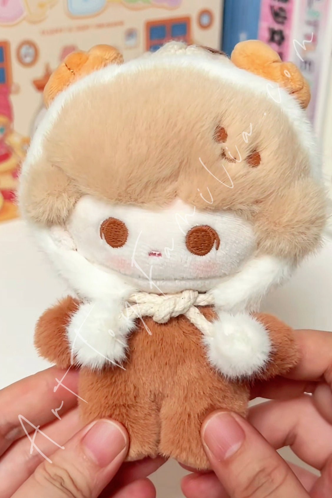 Pop Bean Fluffy & Cozy Series Plush Pendant