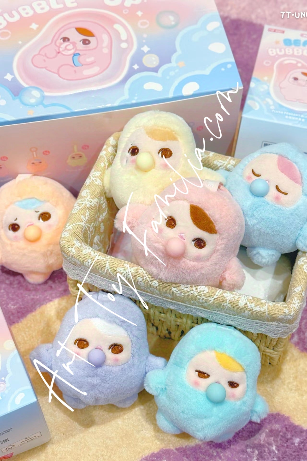 Pucky Beanie Bubble Up Series-Plush Pendant