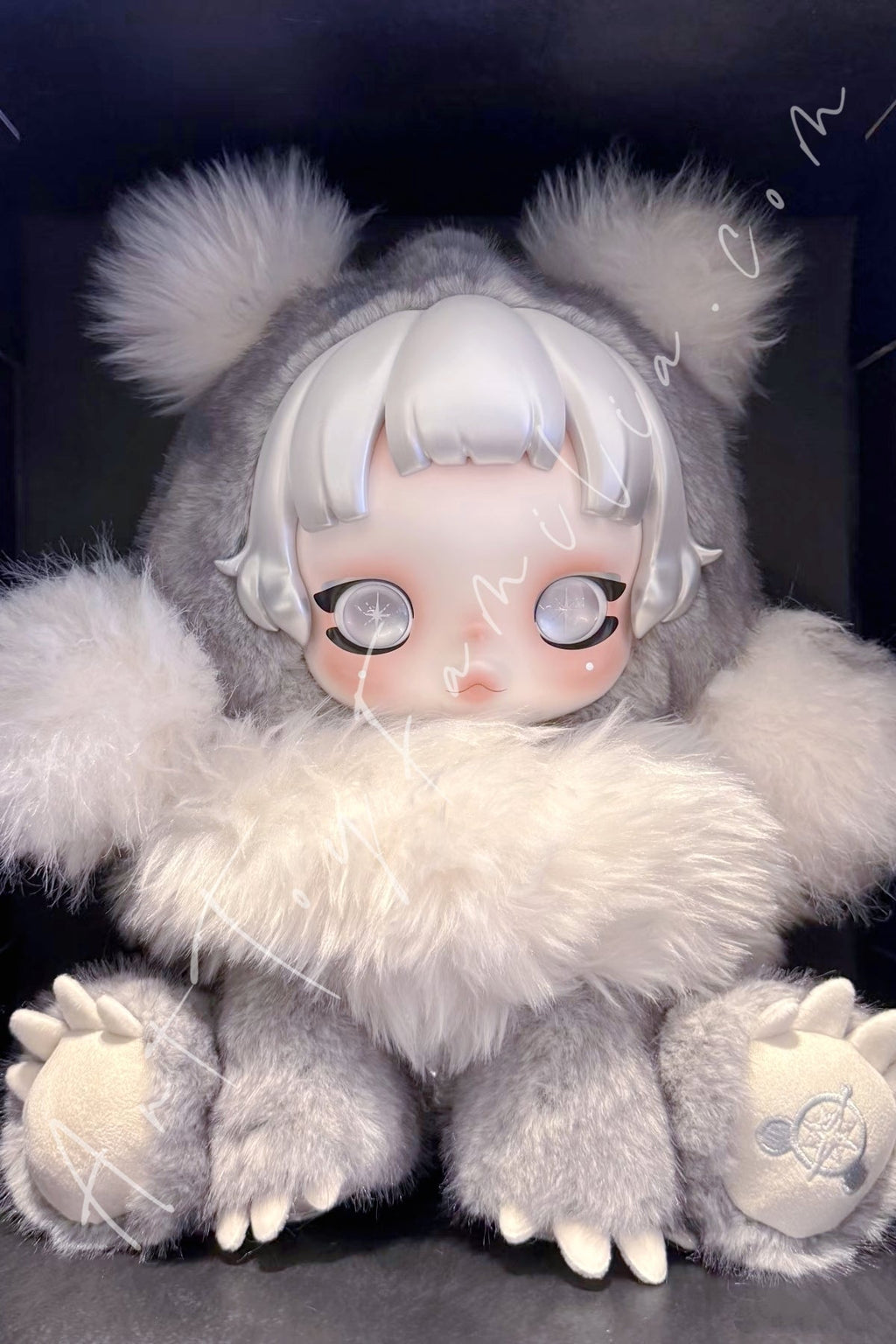 Skullpanda Punk Panda Plush Doll