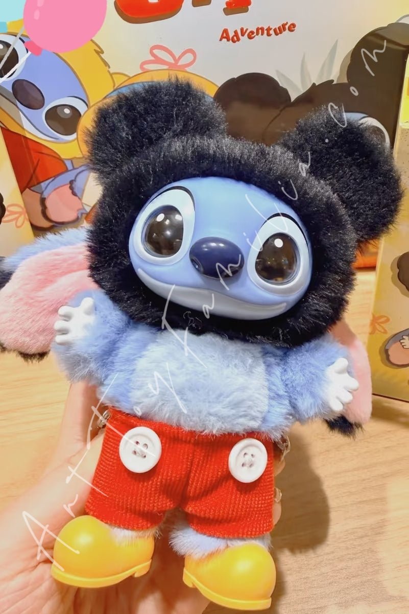 Stitch Adventure Series Vinyl Plush Pendant