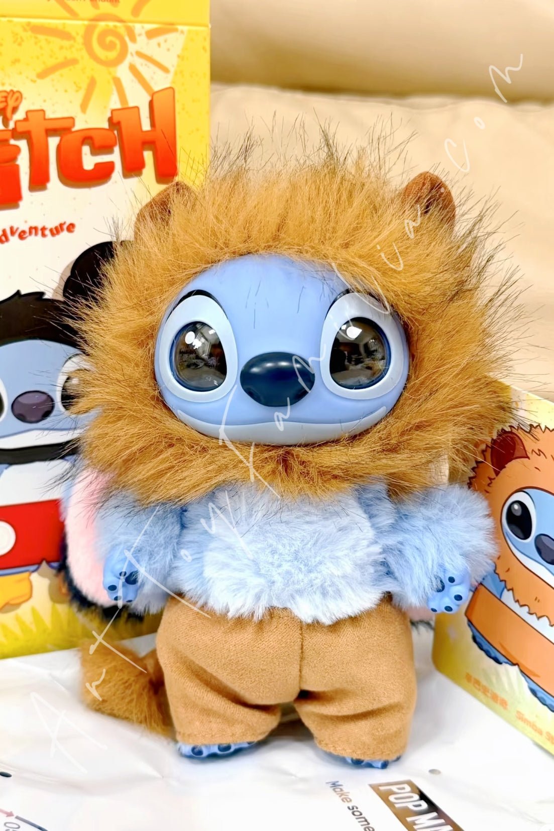 Stitch Adventure Series Vinyl Plush Pendant