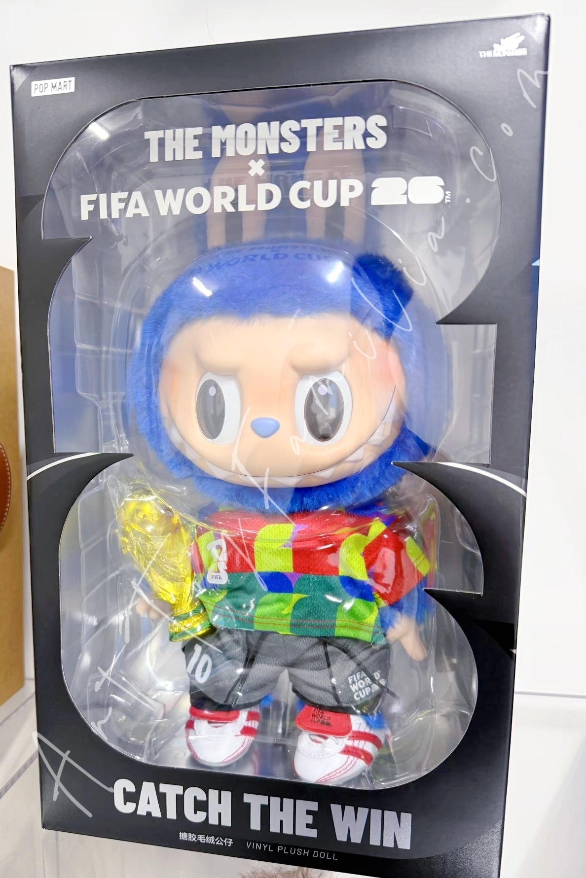 The Monsters Labubu × FIFA Series Catch the Win Vinyl Plush Doll