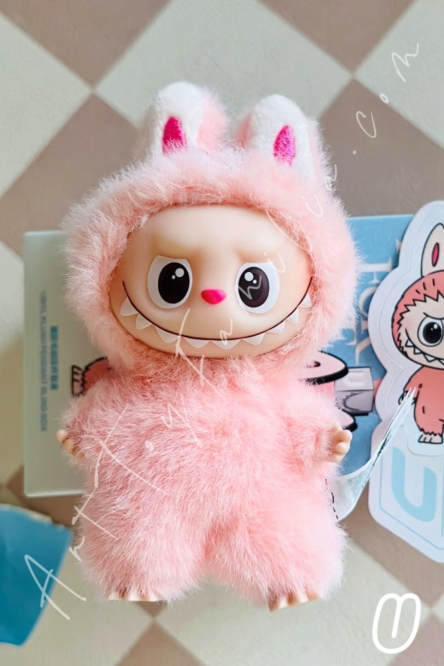 The Monsters Labubu Pin For Love Series Vinyl Plush Pendant