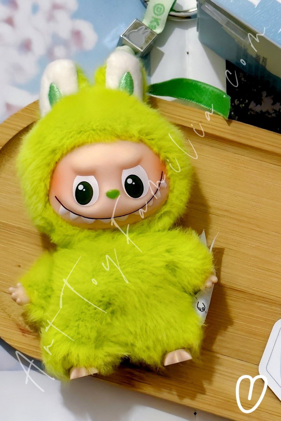 The Monsters Labubu Pin For Love Series Vinyl Plush Pendant