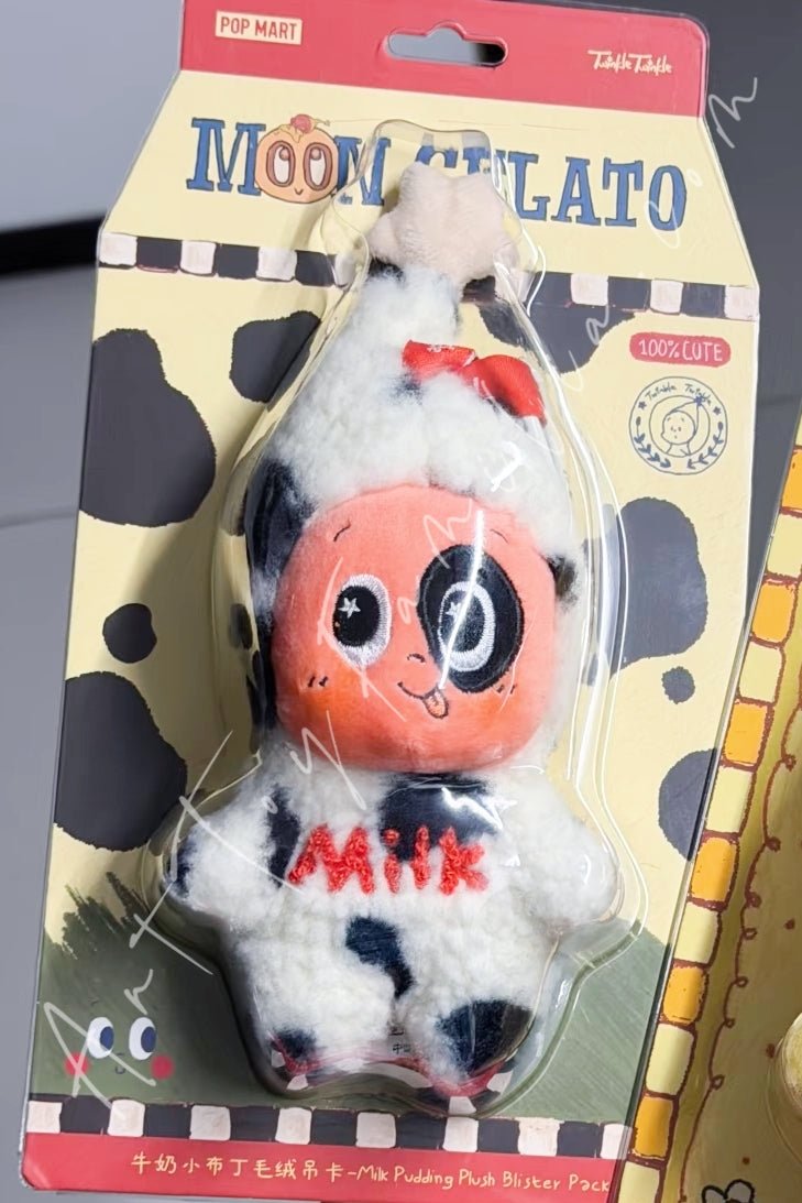 Twinkle Twinkle Moon Gelato Series Milk Puddinhg Plush Pendant