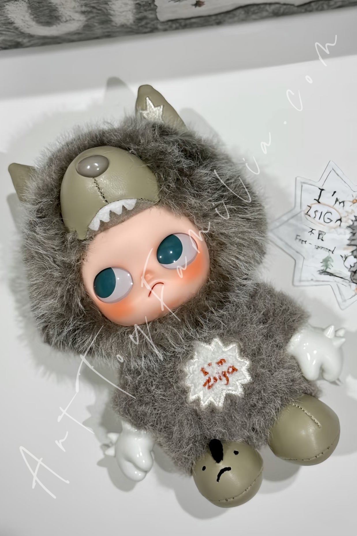 Zsiga I'm Zsiga Series Vinyl Plush Pendant