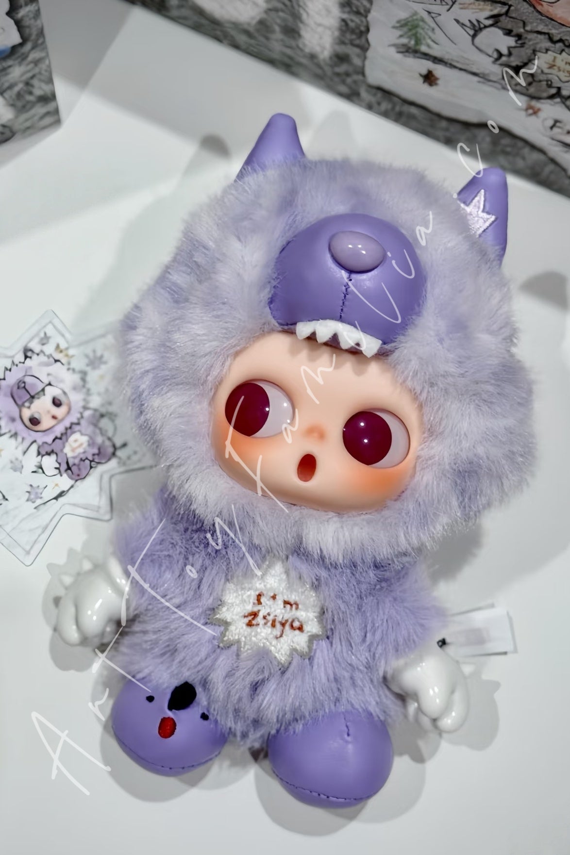 Zsiga I'm Zsiga Series Vinyl Plush Pendant