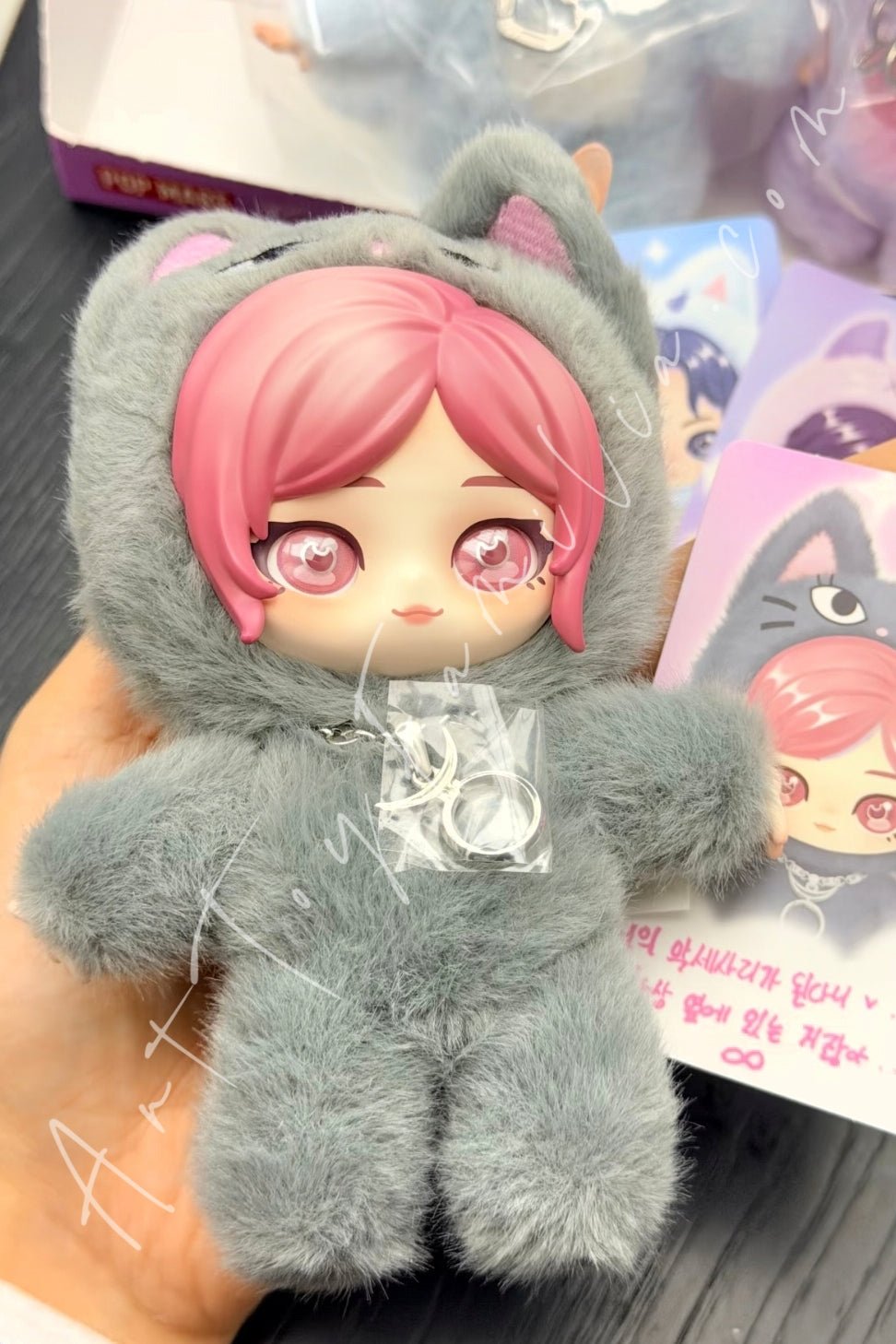 aespa Fluffy Club Series Vinyl Plush Doll Pendant
