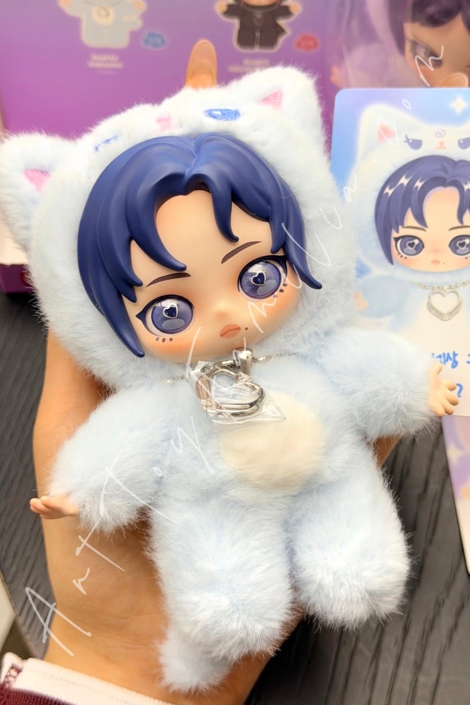 aespa Fluffy Club Series Vinyl Plush Doll Pendant