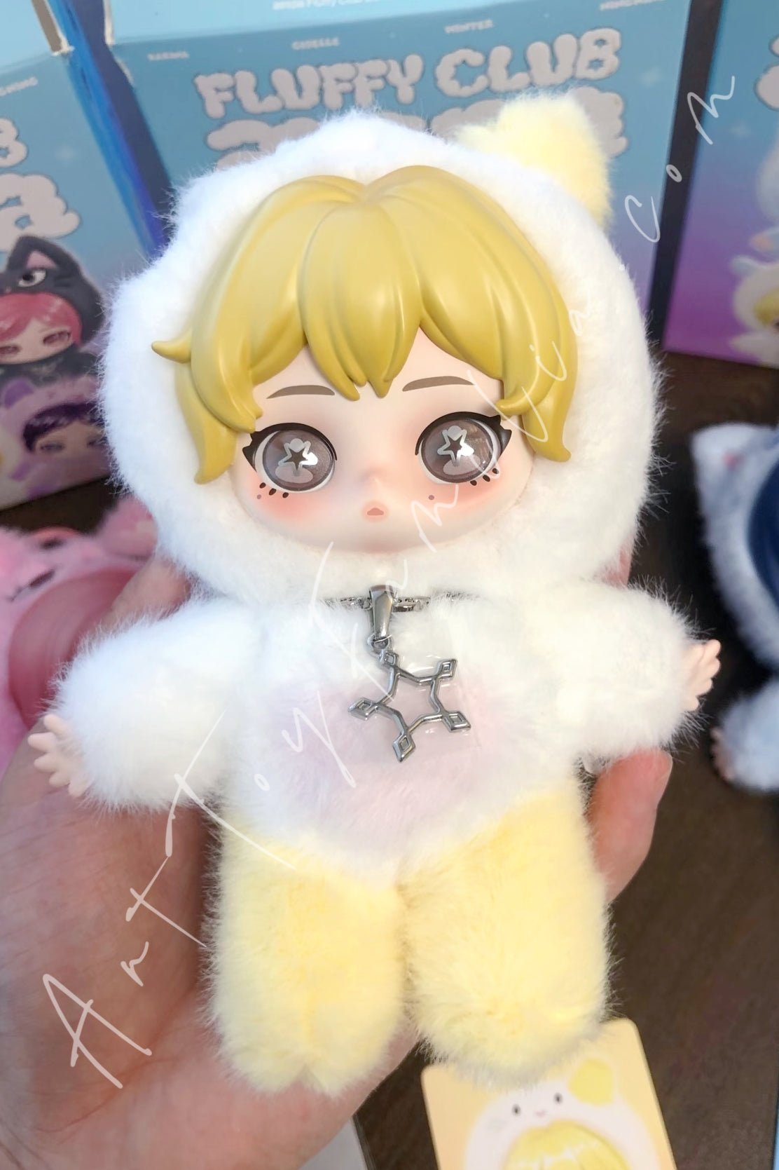 aespa Fluffy Club Series Vinyl Plush Doll Pendant
