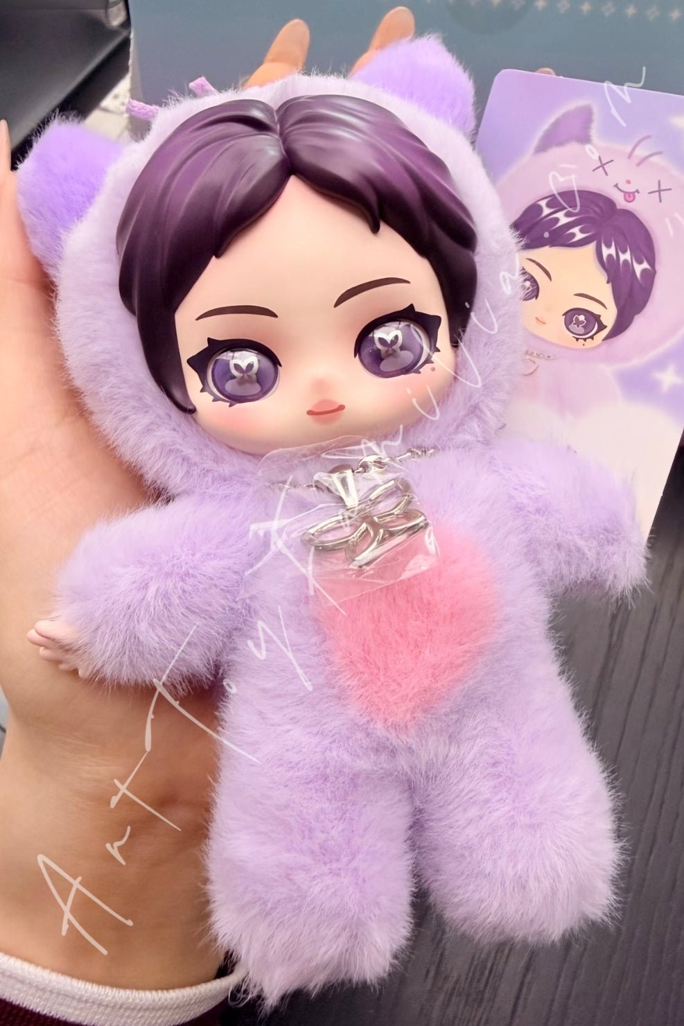 aespa Fluffy Club Series Vinyl Plush Doll Pendant