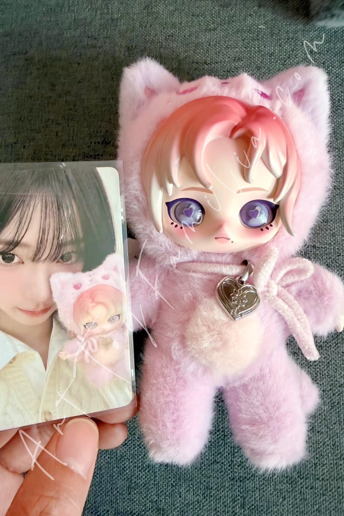 aespa Fluffy Club Series Vinyl Plush Doll Pendant