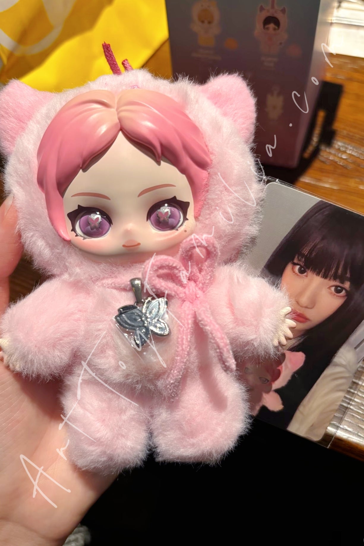 aespa Fluffy Club Series Vinyl Plush Doll Pendant