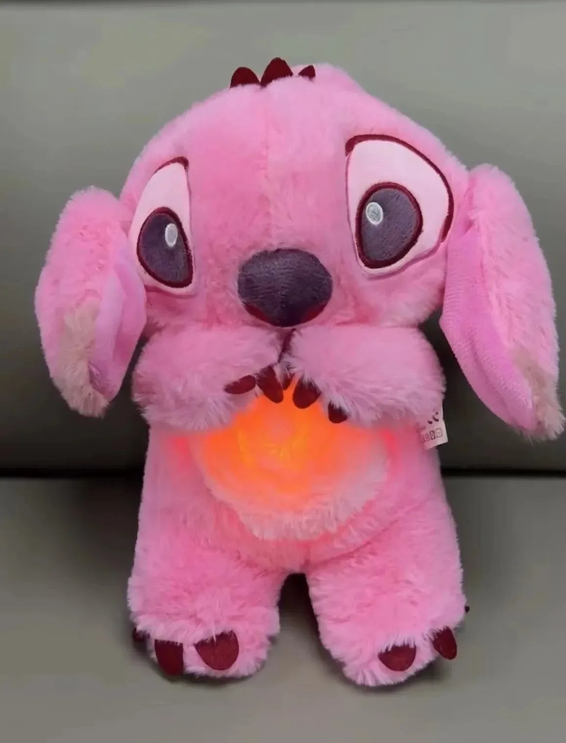 Disney Stitch Breathing Musical Plush Toy