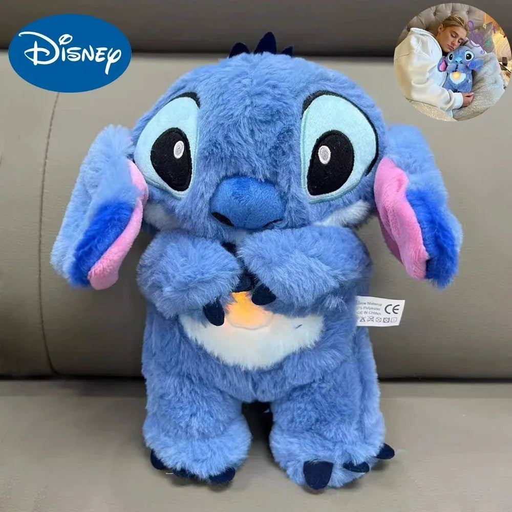 Disney Stitch Breathing Musical Plush Toy