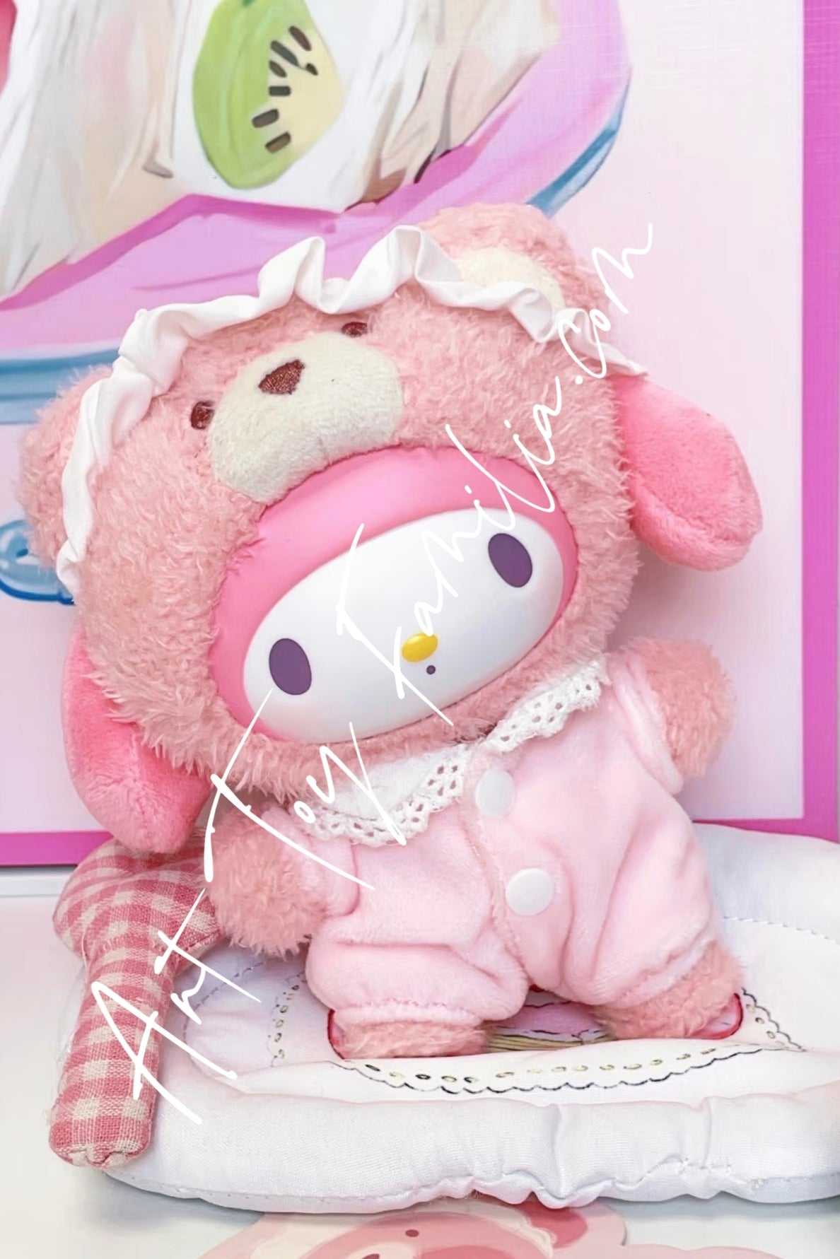 Sanrio Characters Latte Baby Series Vinyl Plush Doll