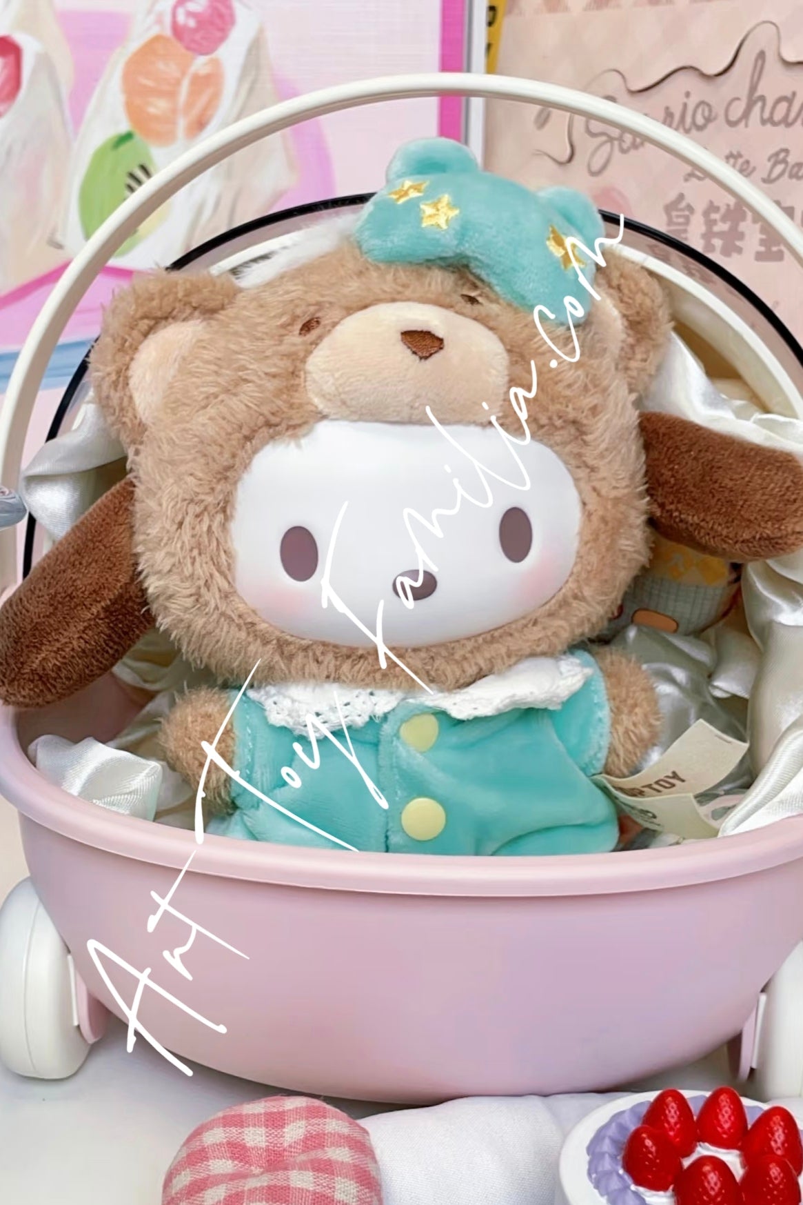 Sanrio Characters Latte Baby Series Vinyl Plush Doll