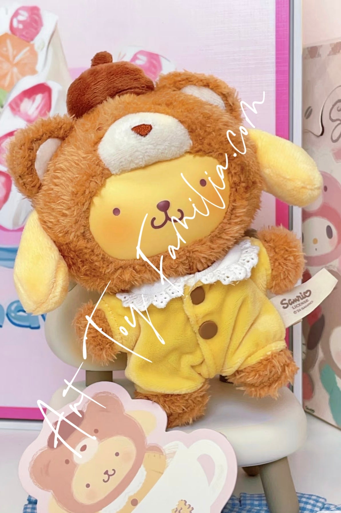 Sanrio Characters Latte Baby Series Vinyl Plush Doll