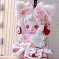 Doll Cloth Peach-Fuzz Kitten Set For Skullpanda - 132