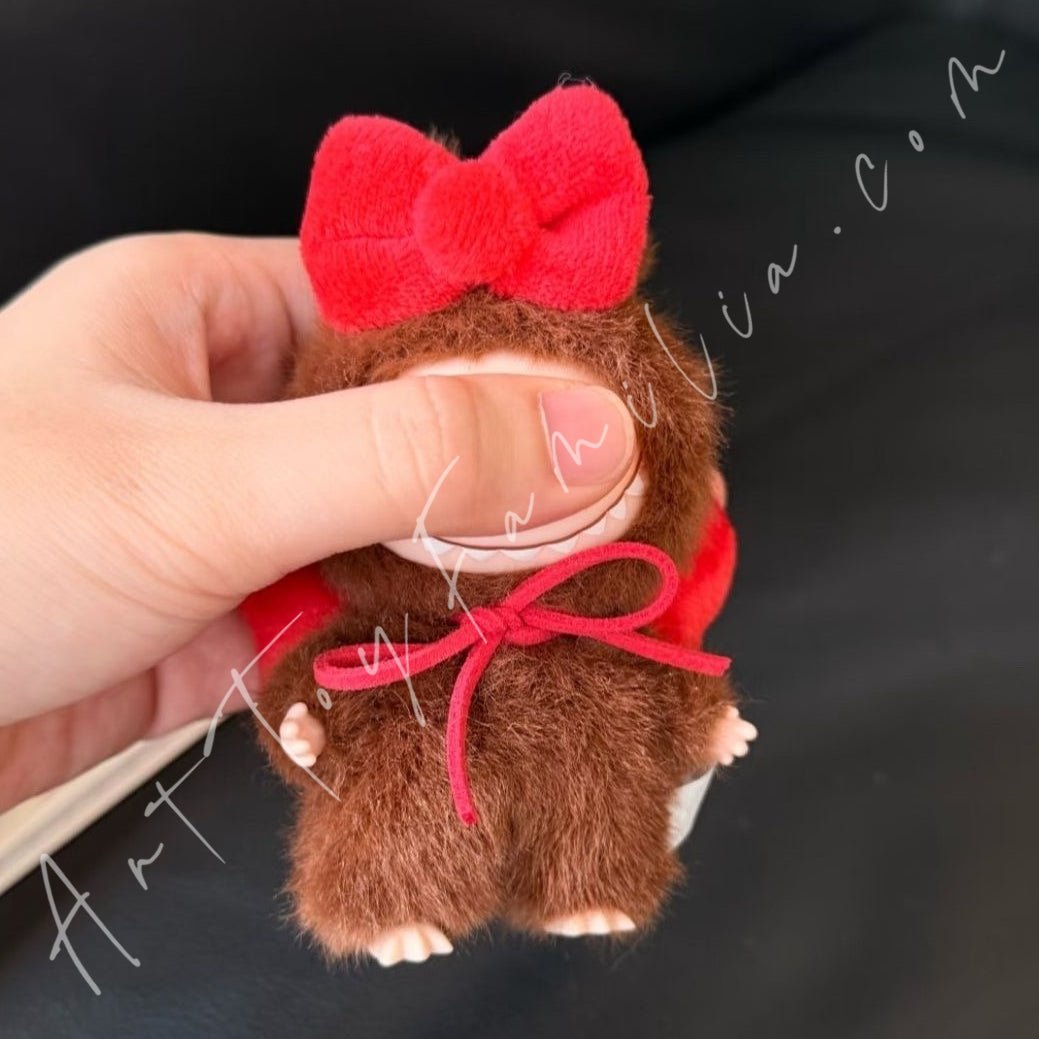 Doll Cloth Mini Mary Bow Delight Set for Labubu - 104