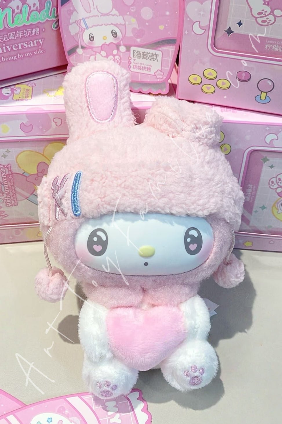 My Melody 50th Anniversary Milk Candy Series Vinyl Plush
