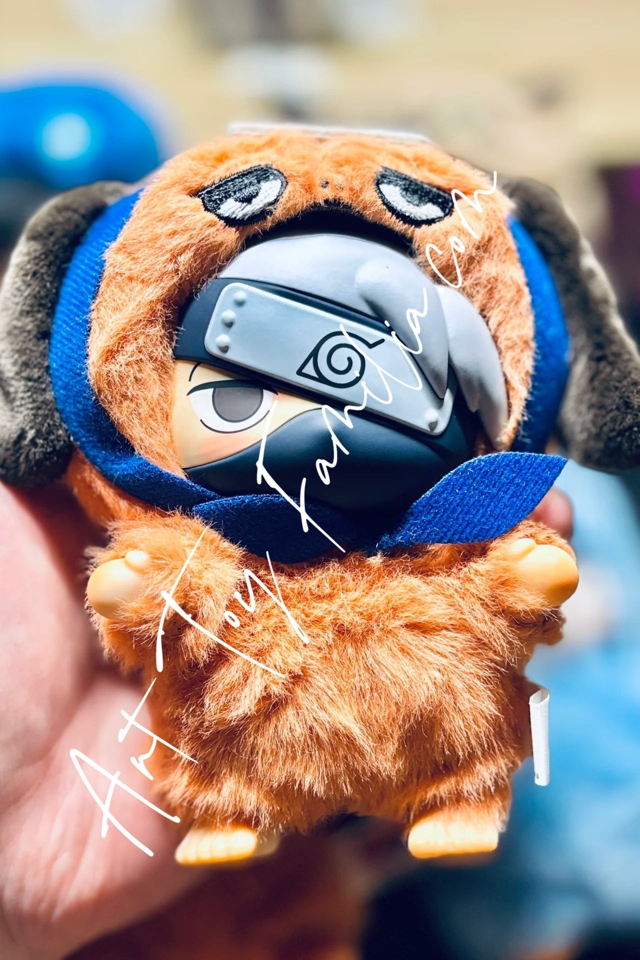 Naruto Shippuden Cute Beast Party Series Plush Keychain