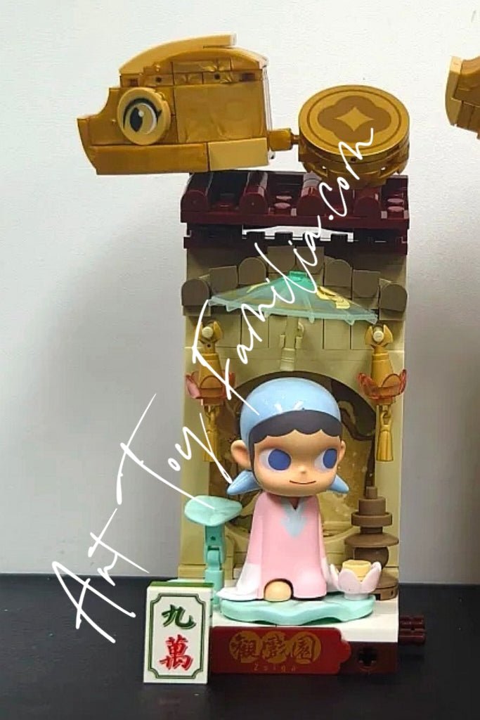 Wealthy Snake's New Year Celebration - Fortunate Hand Series Block Figures