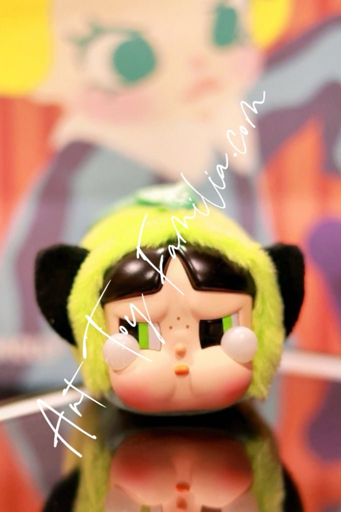Crybaby x Powerpuff Girls Sad Club Series Vinyl Plush Keychain