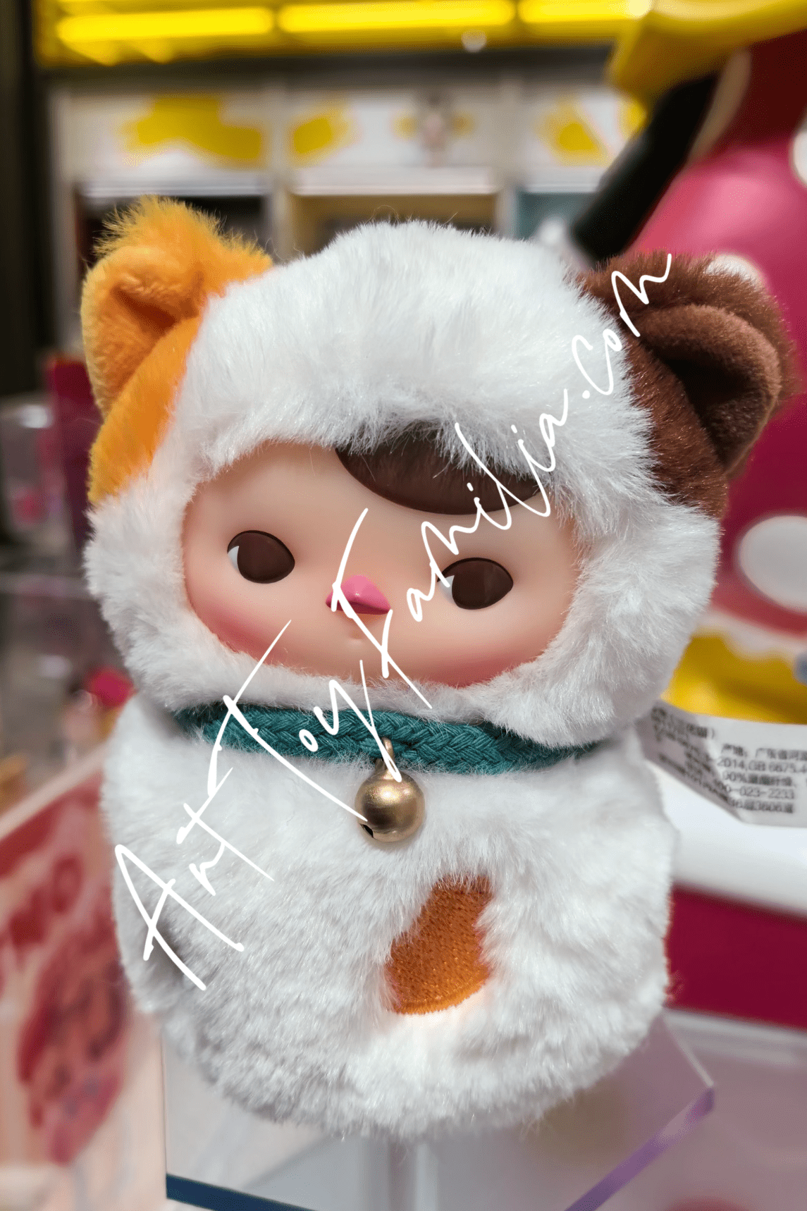 Pucky Roly Poly Kitty Series Vinyl Plush