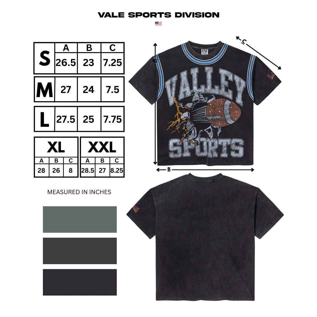 Vale Forever Classic Bling Tee Black